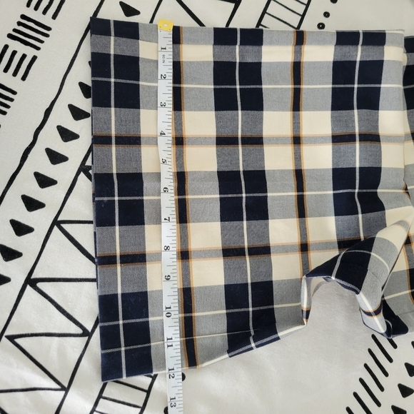 Ann Taylor Factory Women's Wide Leg Plaid Pants Trousers Size 4 - Picture 7 of 12